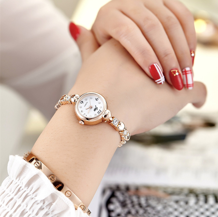 Fashion brand Korean style bracelet watch for women steel band thin strap student ladies electronic quartz fashion watch - Image 5