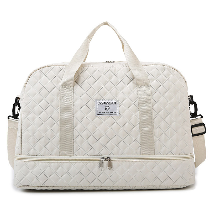 Large-capacity sports bag, cross-border tote gym bag, independent shoe compartment, short-distance travel bag with wet and dry separation. - Image 6