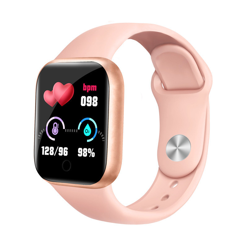 Internet celebrity new Y68 smart electronic watch color screen sports watch heart rate blood pressure monitoring pedometer watch wholesale - Image 14
