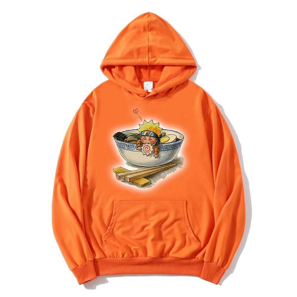 Cross-border hot sale personalized custom Naruto Naruto men and women loose hooded sports sweater wholesale - Image 7