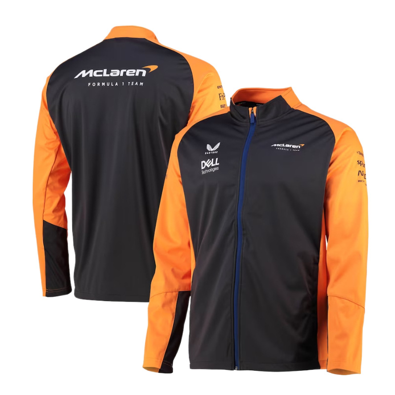 Cross-border new F1 peripheral racing suit fleece sweatshirt team long-sleeved stand-up collar warm sports cycling off-road sweatshirt - Image 5