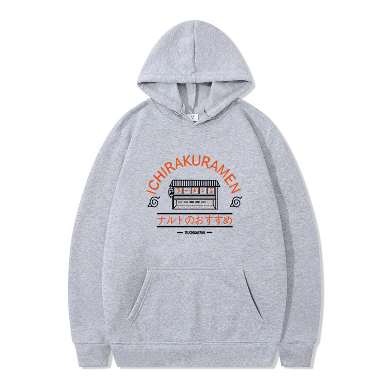 Naruto anime series naruto whirlpool naruto ramen shop printed autumn and winter hooded sweatshirt for men and women - Image 17