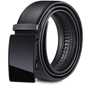 Men's PU Belt with Automatic Buckle