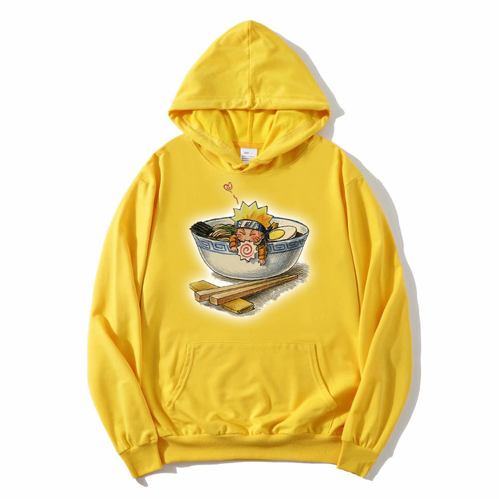 Cross-border hot sale personalized custom Naruto Naruto men and women loose hooded sports sweater wholesale - Image 9