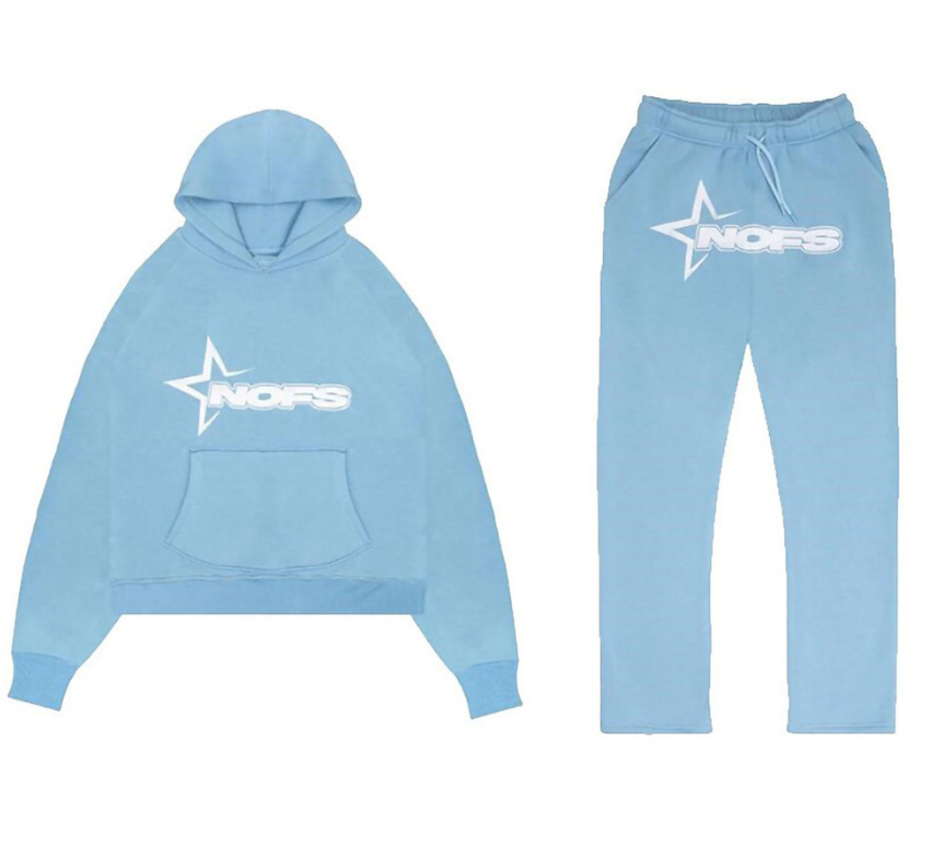 2024 Y2K new NOES hoodie set sweatshirt two-piece gothic punk rock clothing streetwear - Image 10