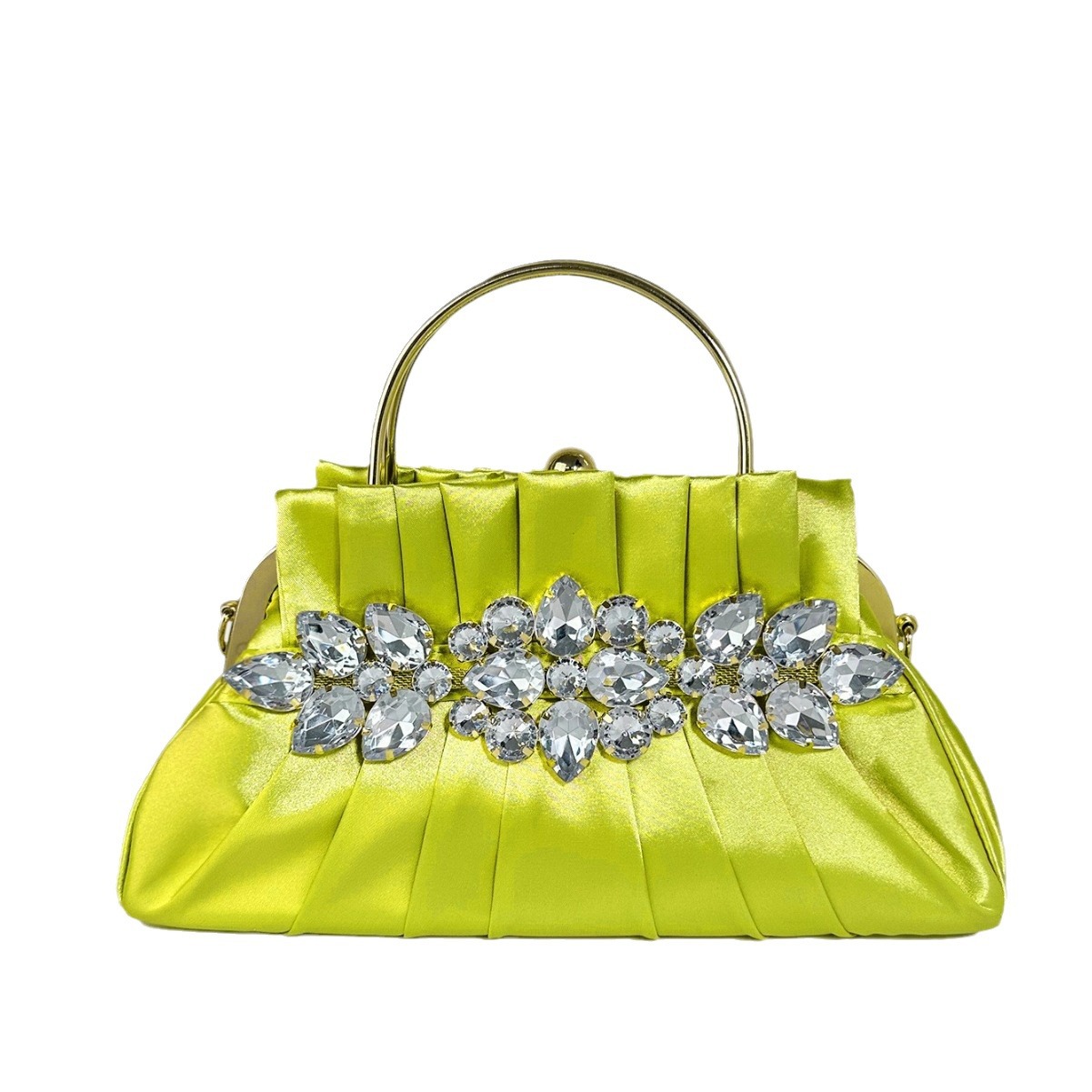 2024 spot factory supply party dinner bag women's dress with diamond hand matching cheongsam hand-held pocket - Image 5