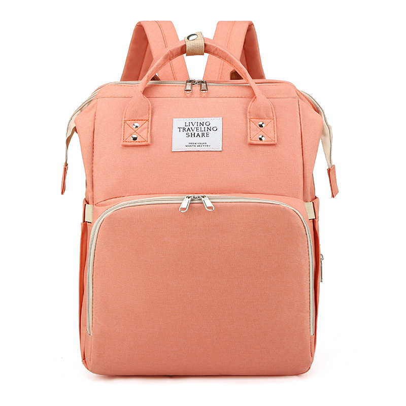 Mommy bag factory direct sales new mother and baby bag multifunctional diaper bag mommy bag cross-border diaper pad insulation bag shoulder - Image 10