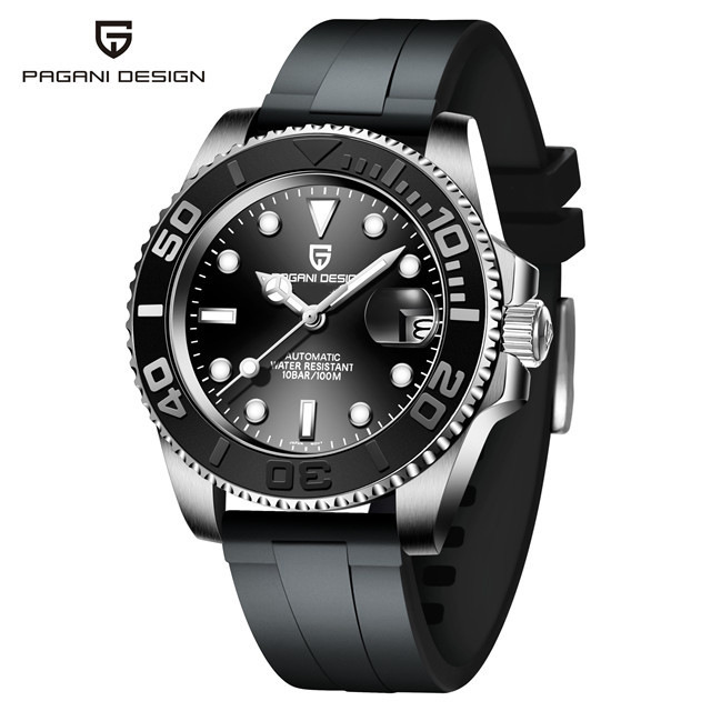 PAGANI DESIGN Bojiani fully automatic mechanical men's watch luminous waterproof men's fashion watch 1651 - Image 11
