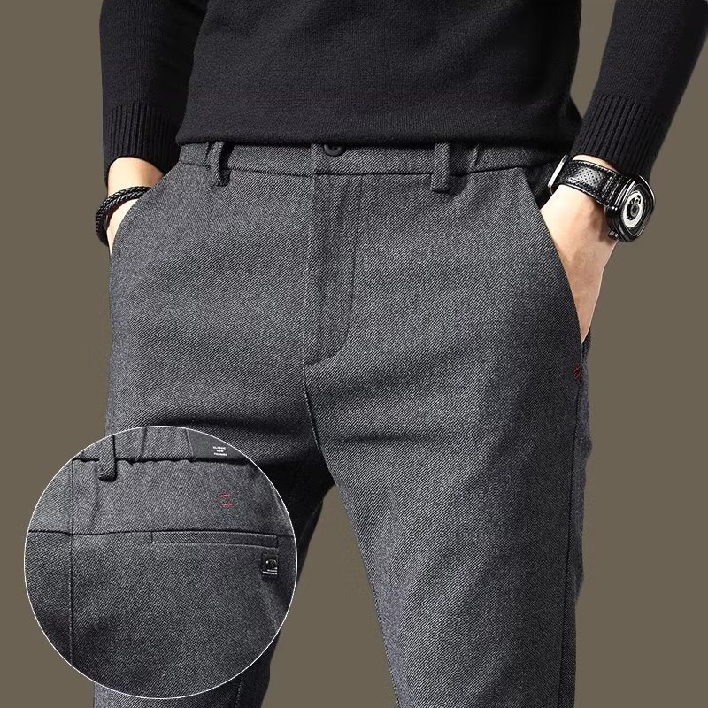 Pants for men Spring and autumn men's casual pants 2023 new style trendy loose straight trousers trendy men's pants all-match - Image 7