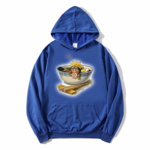 Cross-border hot sale personalized custom Naruto Naruto men and women loose hooded sports sweater wholesale