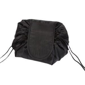 Korean ins small fresh thickened lazy drawstring cosmetic bag travel cosmetics storage bag large-capacity wash bag