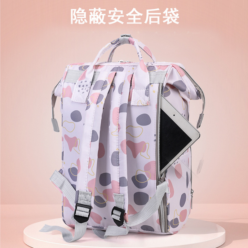 15 color printing mommy bag new fashion mother and baby bag for mom to go out and take the baby large capacity mommy bag gift list - Image 3