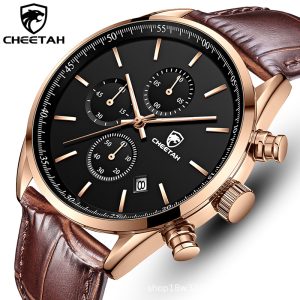 CHEETAH cross-border popular casual business men's watch belt calendar multi-function watch quartz watch