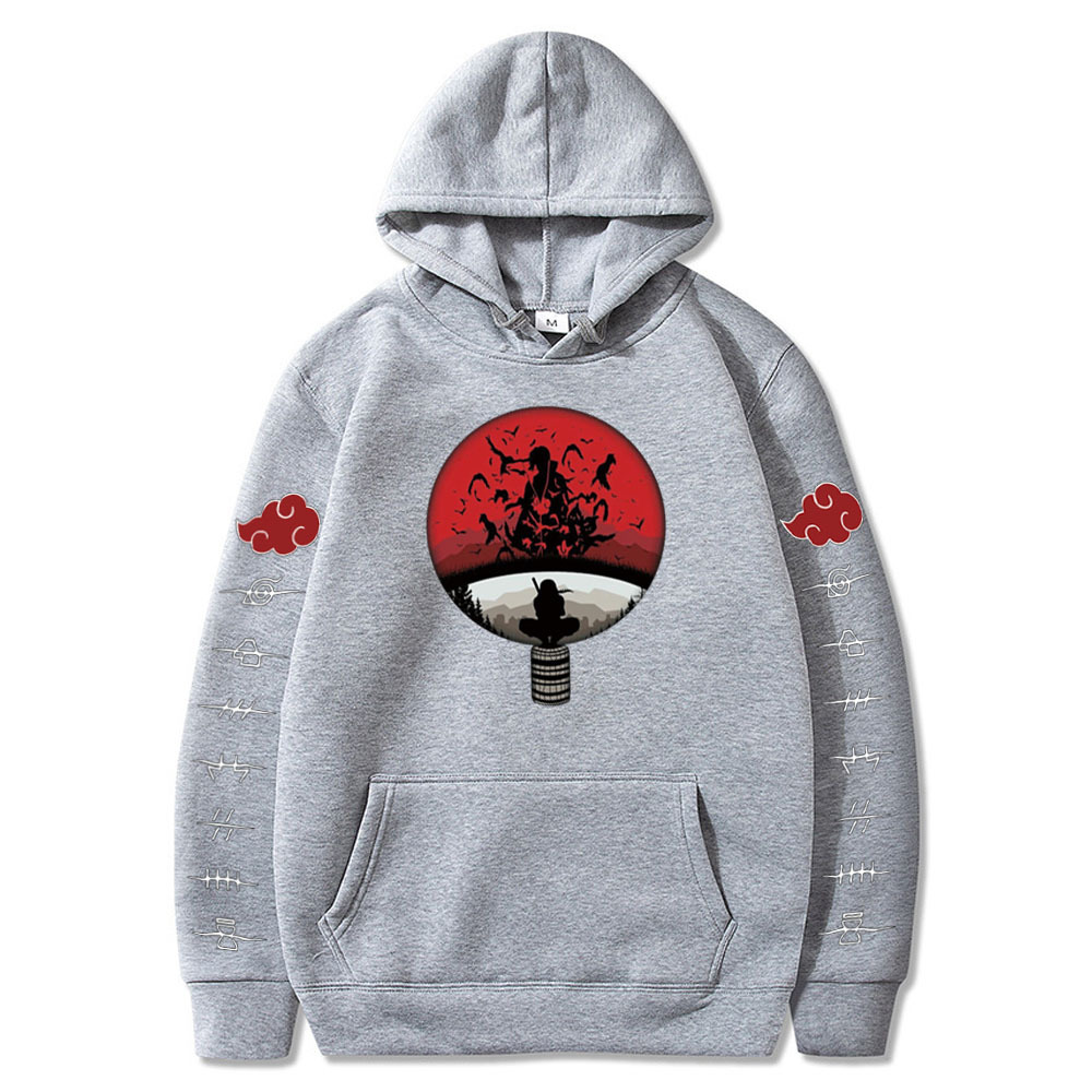 Naruto Printed Sweatshirt Hoodie with round fans - Image 18