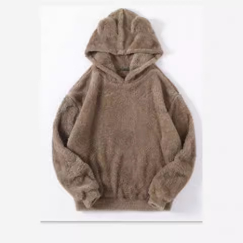 Amazon EBAY 2025 European and American cross-border autumn and winter new style plush rabbit ear hooded sweater sweater sweatshirt