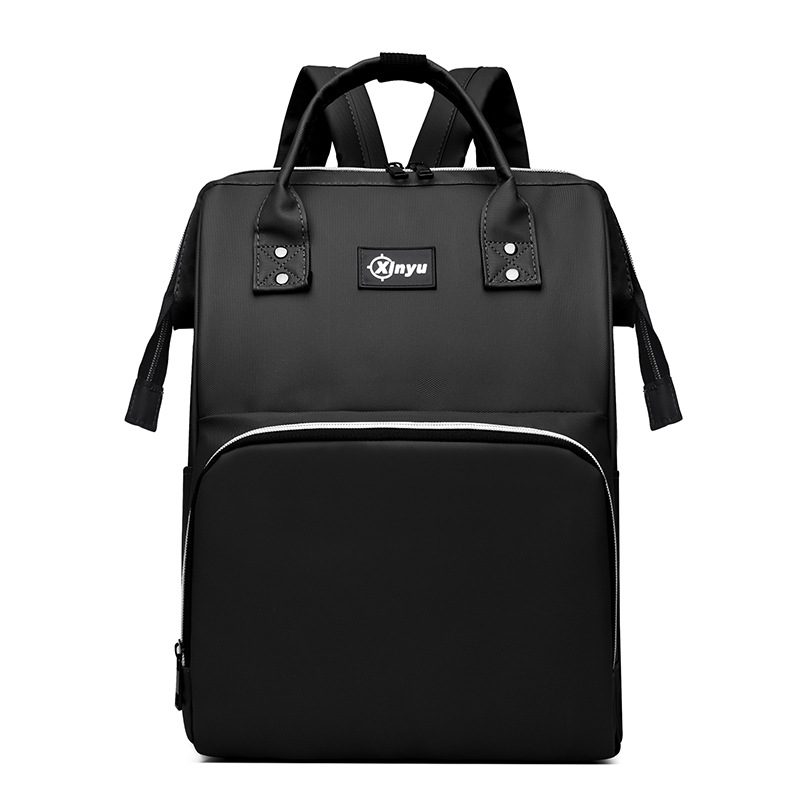 Mommy bag waterproof simple ladies backpack can hang baby stroller when going out multifunctional mother and baby bag gift list - Image 6