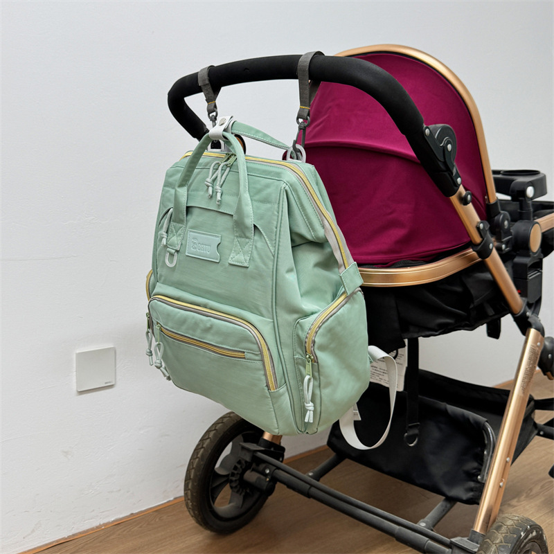 Mommy bag new style multi-pocket large size mother and baby bag outdoor travel multi-function splash-proof lightweight mommy bag - Image 4