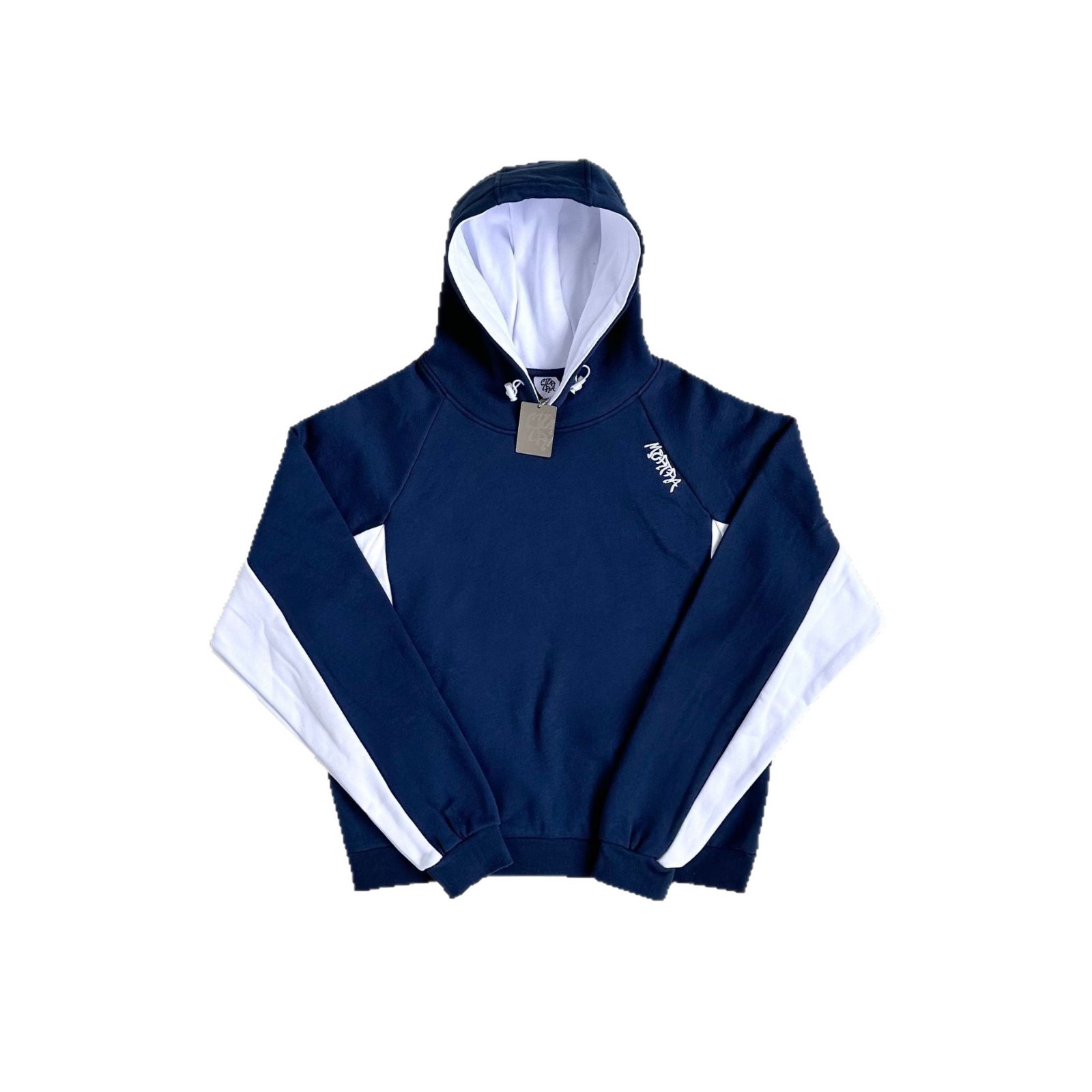 Mertra Embroidered Logo Fleece-Lined Hooded Sweatshirt and Casual Pants Set - A Popular Cross-Border Item - Image 2