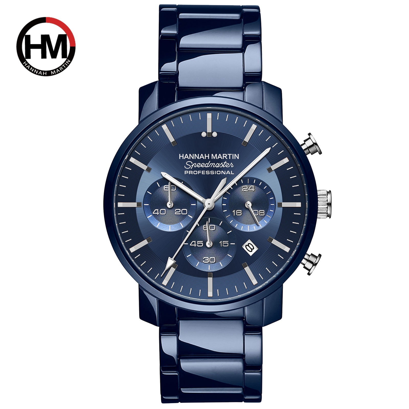 2024 new cross-border six-pin multi-function business men's waterproof calendar watch temperament men's watch factory wholesale - Image 9