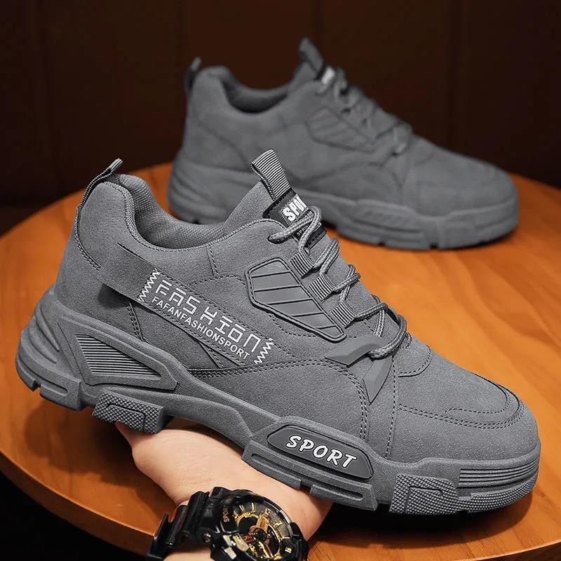 Work shoes men's spring 2024 new men's shoes non-slip wear-resistant work shoes men's construction site casual shoes sports shoes - Image 2