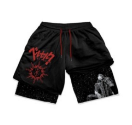 Dragon Ball series shorts 3D digital printing adult double-layer beach shorts Amazon cross-border e-commerce hot-selling factory - Image 28