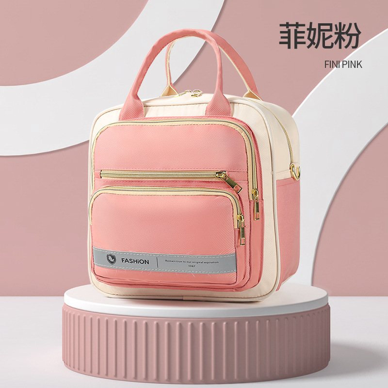 Mommy bag high quality fashion multifunctional large capacity mother and baby bag for traveling can be cross-body double back mommy bag - Image 7