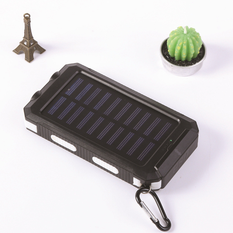 Wholesale foreign trade outdoor waterproof solar power bank 20000mah large capacity compass mobile power cross-border - Image 6