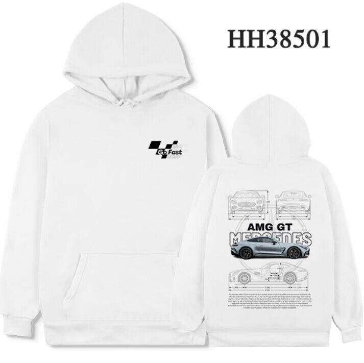 StreetcarHoodiePrintsMen Car Print Trendy Hoodie Loose Casual Versatile Hoodie - Image 32