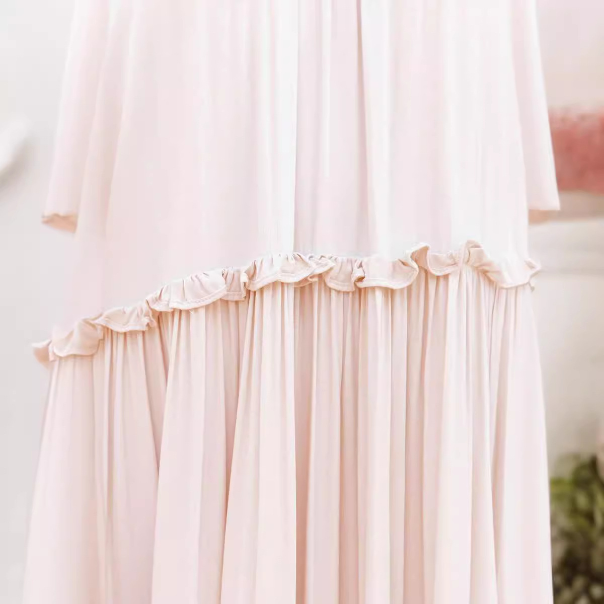 European and American cross-border spring/summer new style elegant commuter plus-size French long dress, off-shoulder fairy fashion dress - Image 4