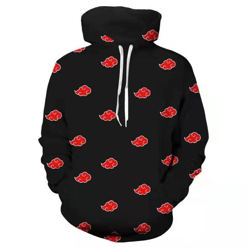 Naruto series anime character costume cosplay 3D printed floral sweatshirt for men and women hoodie hoodie men's sweatshirt - Image 10