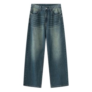 Men's Distressed Denim Trousers