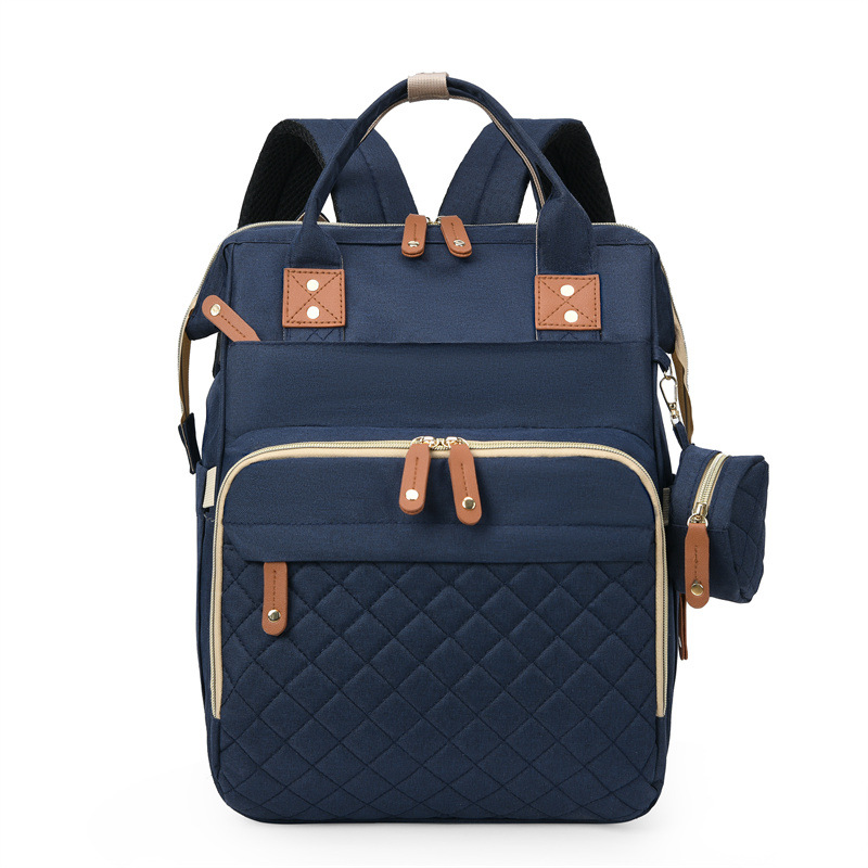 Cross-border integrated bed bag mommy bag multifunctional mother and baby bag fashionable large-capacity portable ladies mommy bag - Image 12