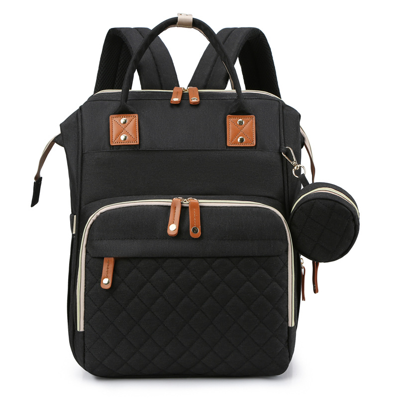 Cross-border integrated bed bag mommy bag multifunctional mother and baby bag fashionable large-capacity portable ladies mommy bag - Image 11