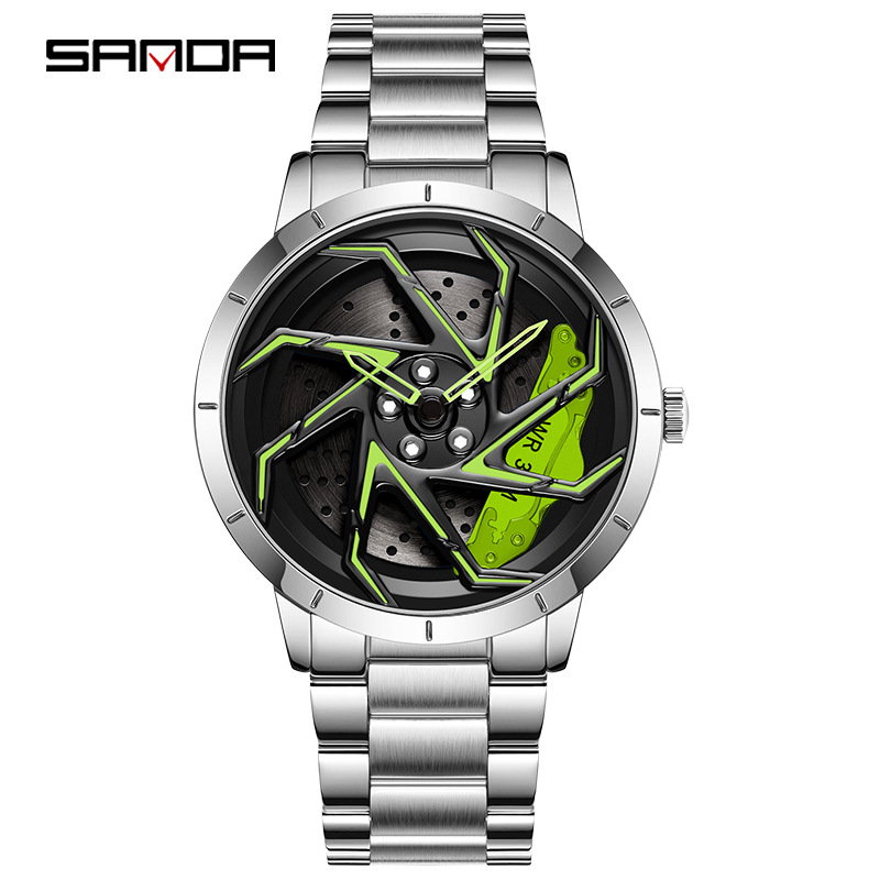 Sanda new 1088 mesh strap youth personality fashion trend waterproof student male quartz watch factory wholesale - Image 18