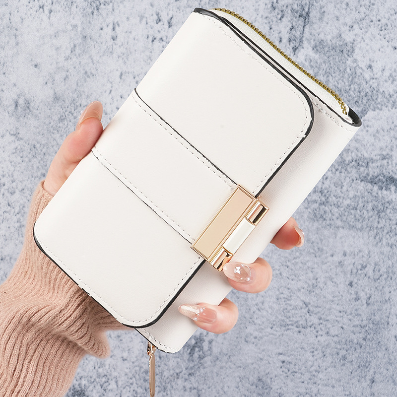 Fashion new cross-border women's wallets with multiple card slots and large capacity wallets, retro multi-function coin purses, wholesale spot - Image 10
