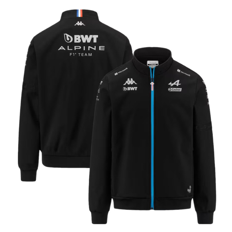 Cross-border new F1 peripheral racing suit fleece sweatshirt team long-sleeved stand-up collar warm sports cycling off-road sweatshirt - Image 10