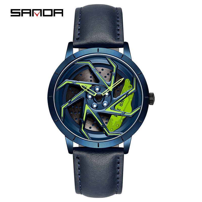 Sanda new 1088 mesh strap youth personality fashion trend waterproof student male quartz watch factory wholesale - Image 17