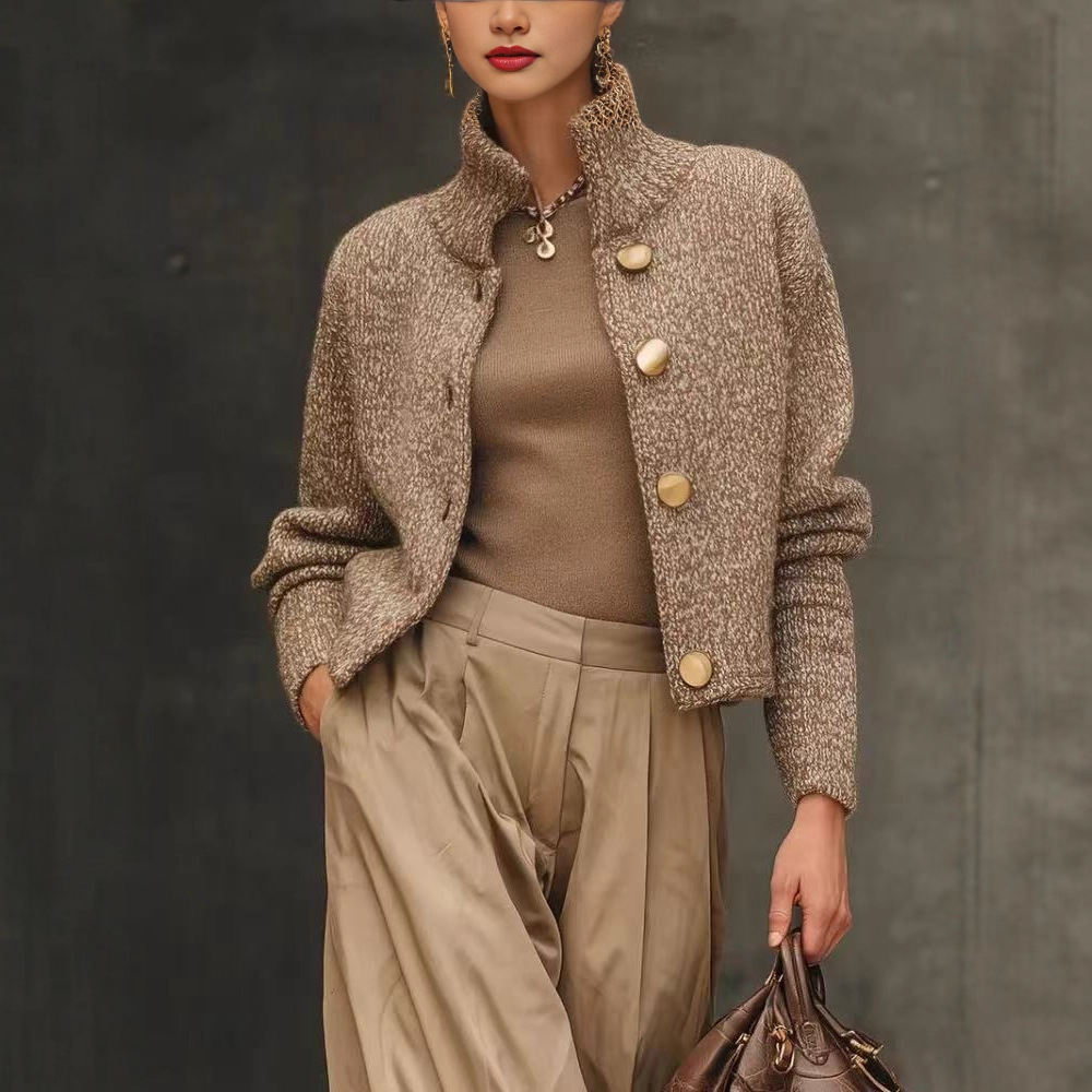 Textured Button-Front Jacket - Image 2