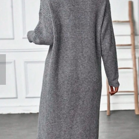 Women's knitted long dress/coat (in stock) - Image 5