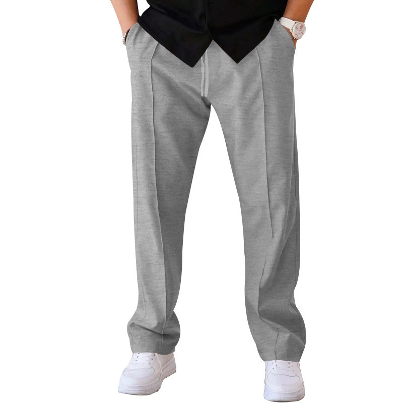 2025 new cross-border trousers men's spring and summer loose straight sports casual trousers American oversize trousers - Image 13
