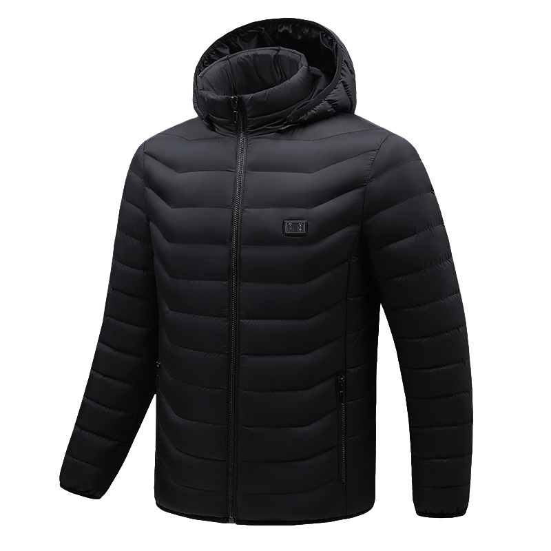 New hot-selling cross-border winter heating cotton clothes, smart constant temperature cold-proof electric heating clothes, USB heating cotton clothes - Image 2