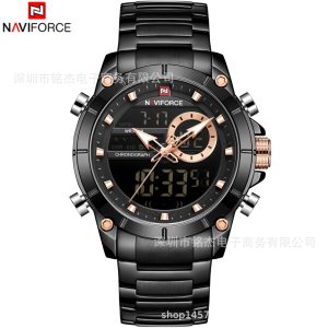 Men's Quartz Watch with Stainless Steel Strap