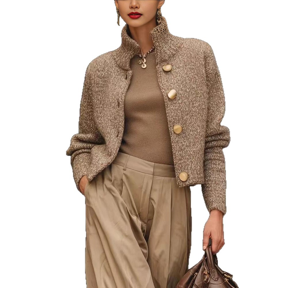 Textured Button-Front Jacket - Image 5