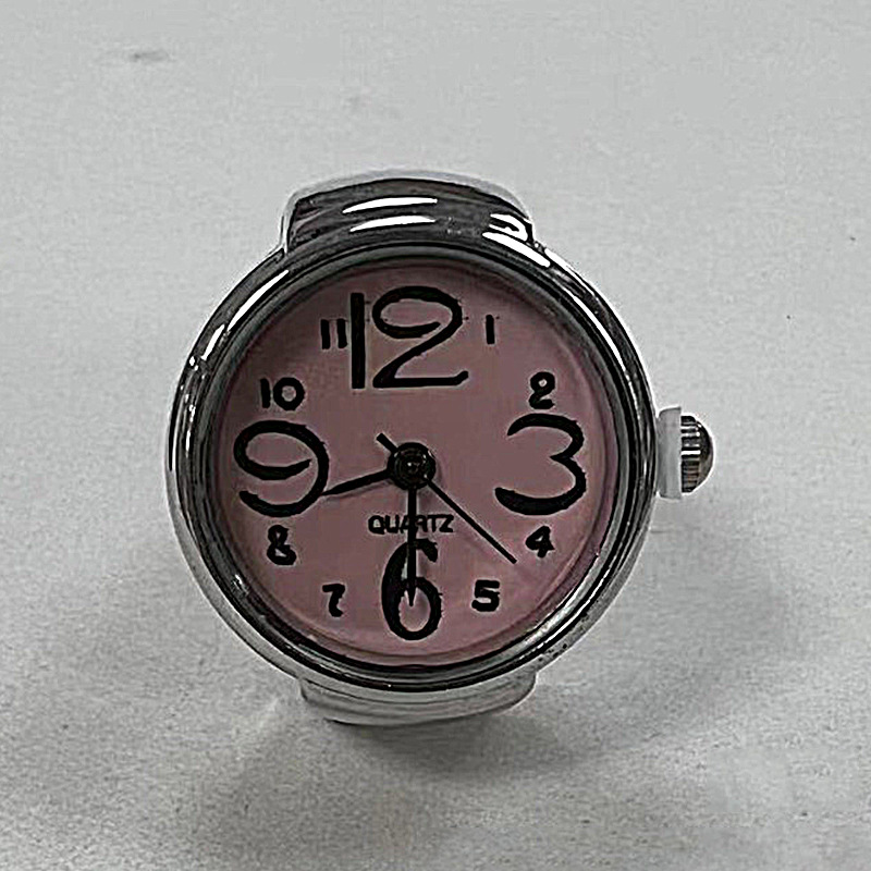 Cross-border new fashion fashion male and female students creative alloy shell finger watch couple digital watch manufacturer wholesale - Image 12