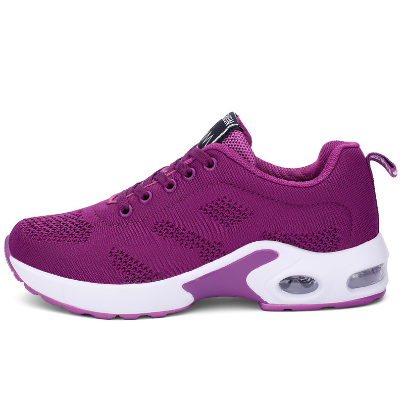 2024 new air cushion shoes casual running shoes flying woven sports shoes Korean version student mesh women's shoes 1727 cross-border - Image 7