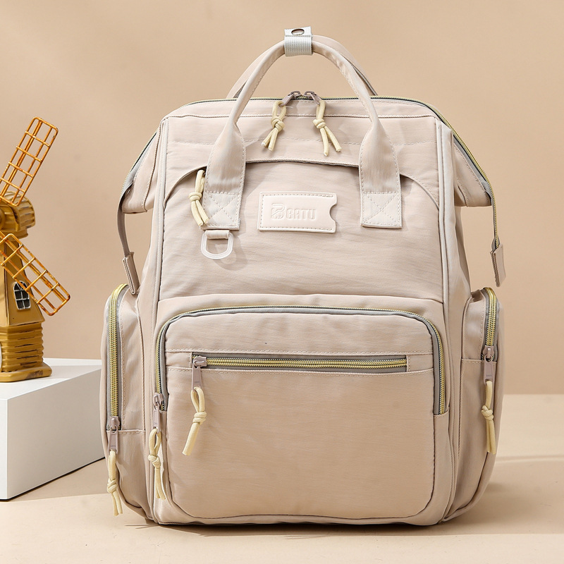 Mommy bag new style multi-pocket large size mother and baby bag outdoor travel multi-function splash-proof lightweight mommy bag - Image 8