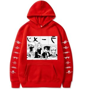Naruto Ramen Hoodie Sweatshirt Long Sleeve Large Size Plush Hoodie Men's and Women's Sweatshirt