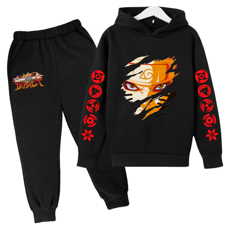 Naruto Printed - Children's Hoodie Sets -suit - Image 5