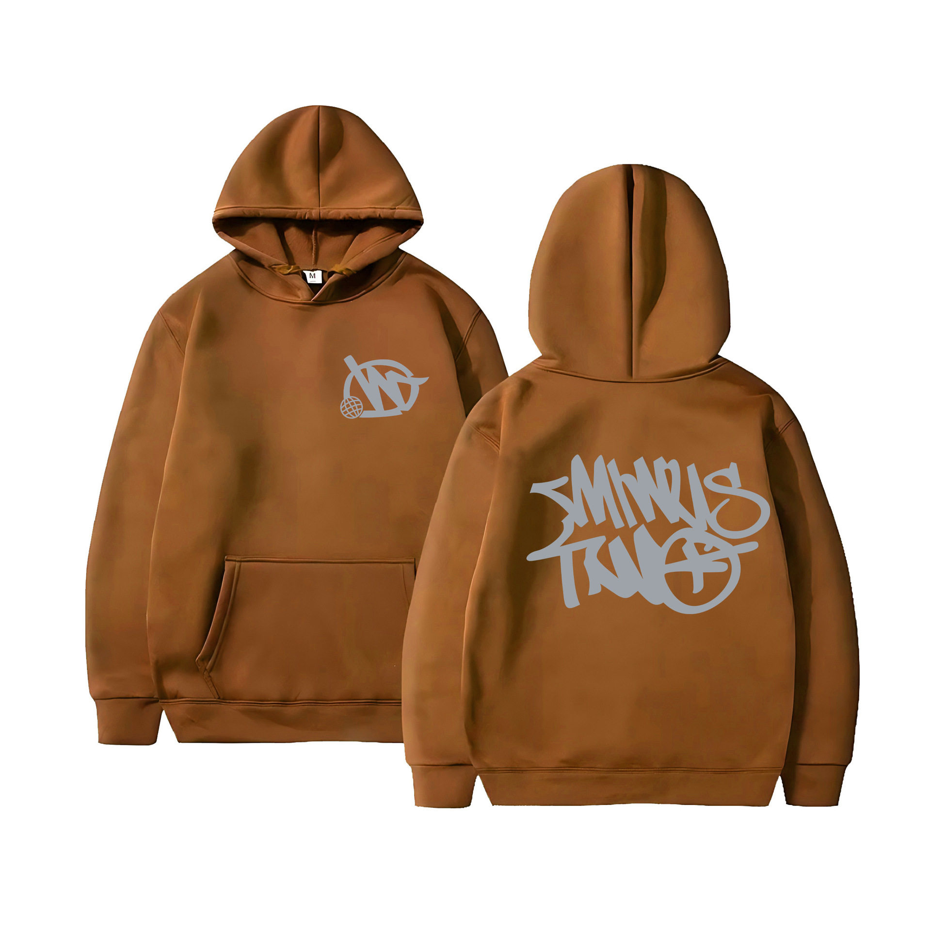2023 Autumn and Winter Men's Printed Jacket Men's Hoodie Fashionable Sweater Student Youth All-match Warm Sweater - Image 15