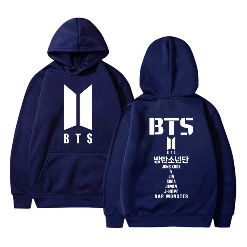 Adult Street Style Hoodie BTS Sweater Women's Youth League Surrounding Cheerleaders Hedging Casual Women's Sweater Sweater - Image 13